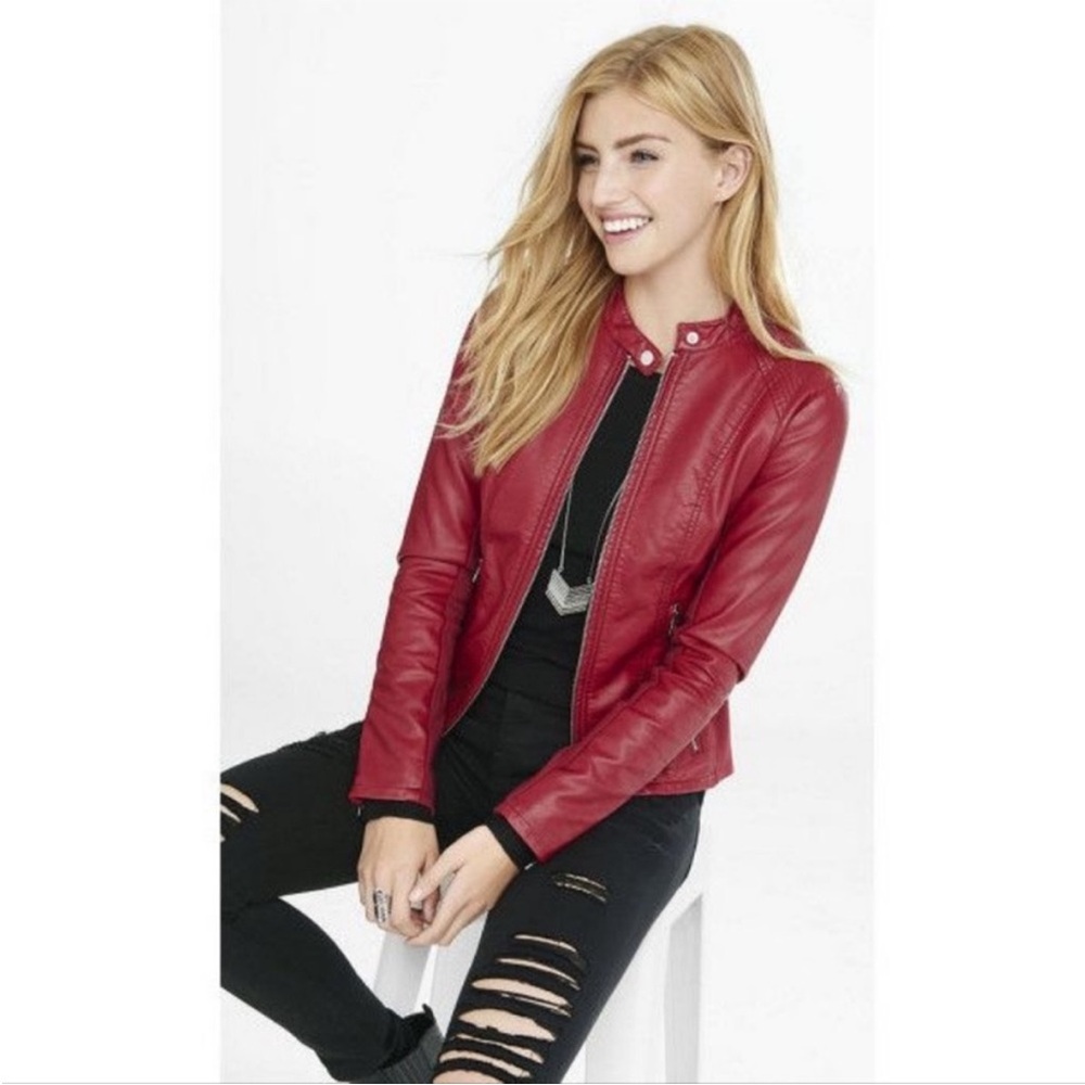 Express Faux Leather Jacket